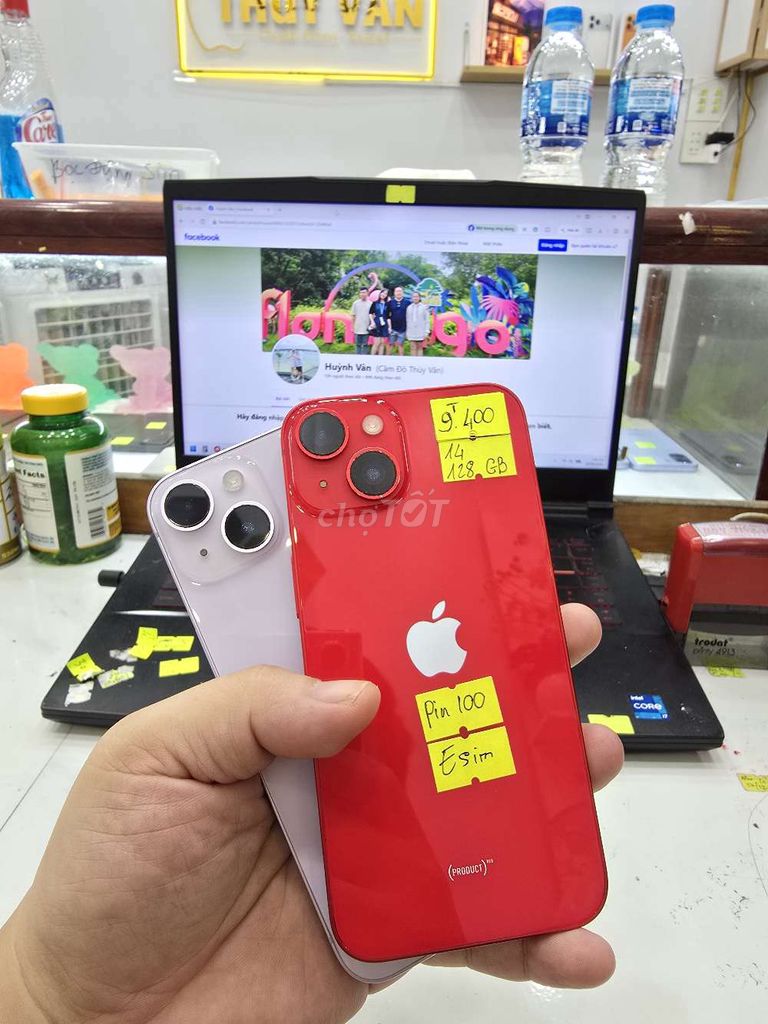 Apple iPhone 14 128GB - Quốc tế. Mua bán Điện thoại tại Thành phố Long Xuyên An Giang được đăng bởi Facebook Cầm Đồ Thúy Vân hình 1