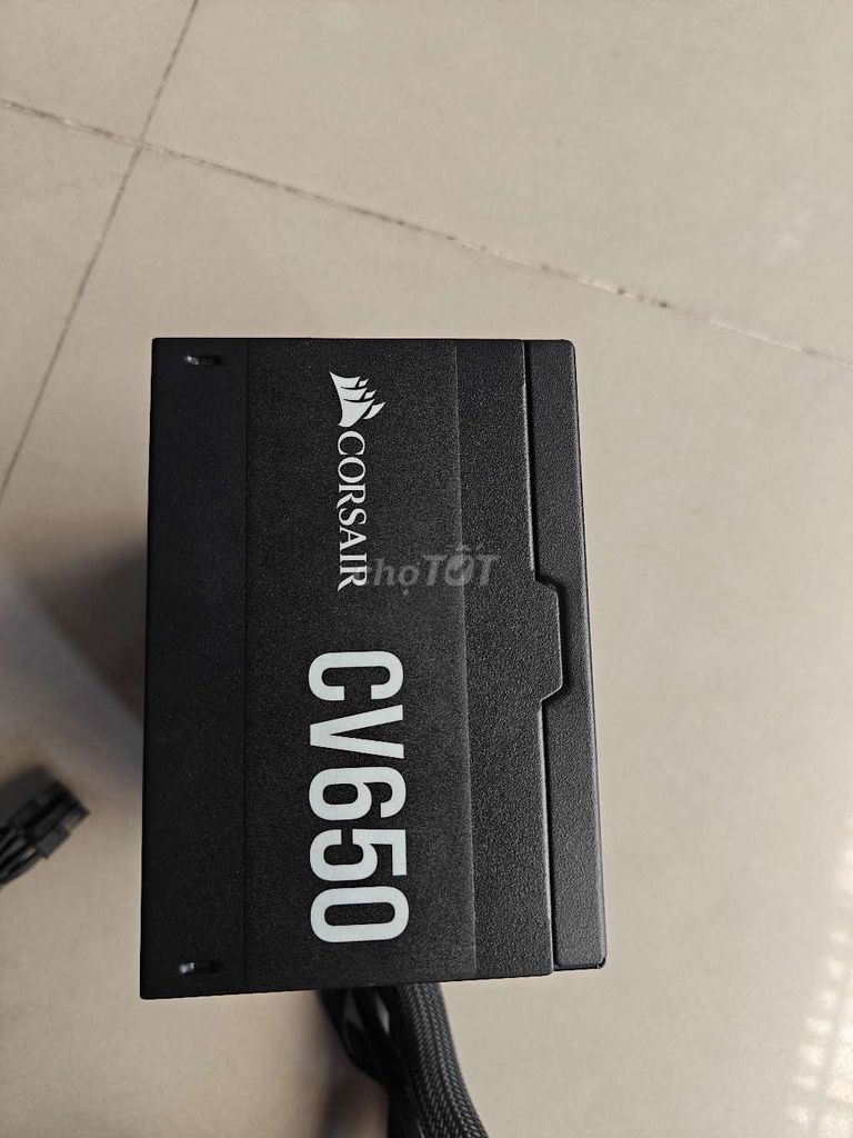 Nguồn máy tính Corsair CV650 Đen 650W. Mua bán Linh kiện (RAM, Card...) tại Huyện Hóc Môn Tp Hồ Chí Minh được đăng bởi Đam mê công nghệ hình 1