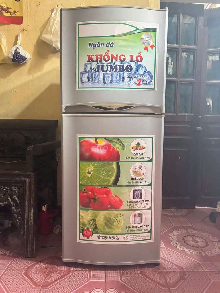 Tủ lạnh Sharp 190L Xám. Mua bán Tủ lạnh tại Quận Bắc Từ Liêm Hà Nội được đăng bởi Hai năm hình 1