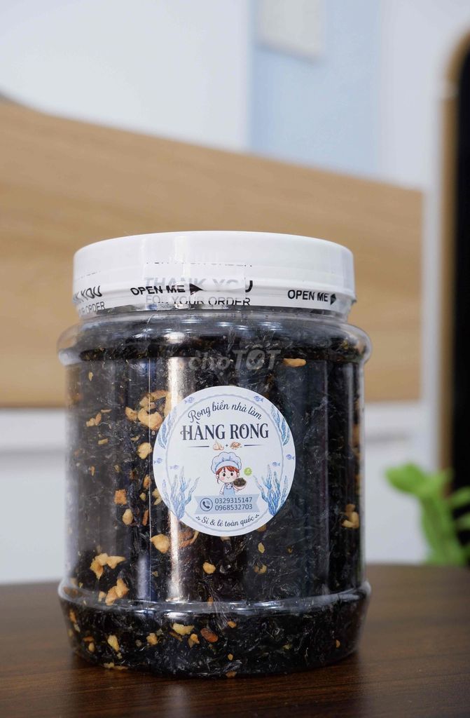 Rong biển cháy tỏi/ mè nhà làm (Sỉ&Lẻ). Mua bán Đồ ăn, thực phẩm và các loại khác tại Quận Tân Bình Tp Hồ Chí Minh được đăng bởi Thoại Mỹ Duyên Bùi hình 1