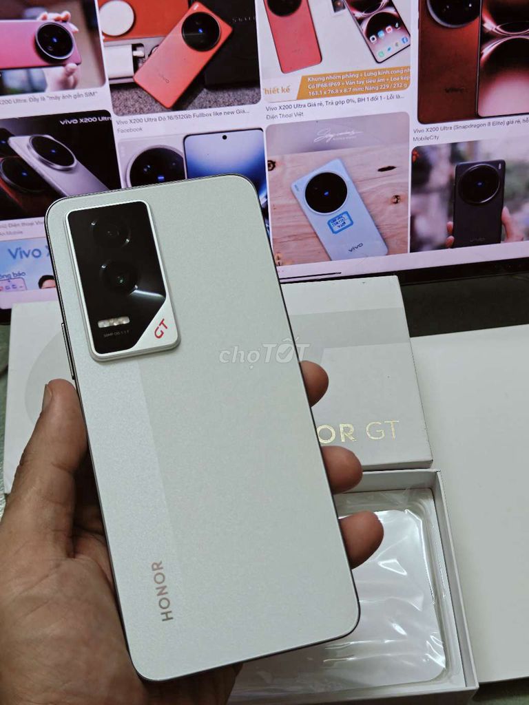 Honor GT 12GB 256GB Trắng Đã sử dụng. Mua bán Điện thoại tại Quận Hà Đông Hà Nội được đăng bởi Tài hình 1