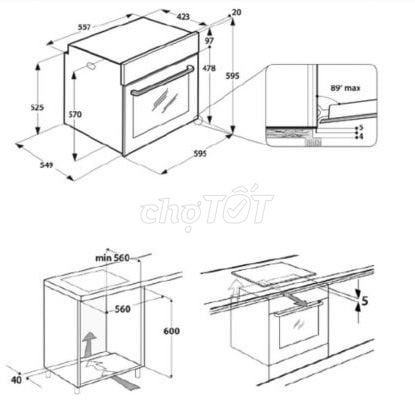 Lò nướng Whirlpool AKP3534HIXAUS Mới. Mua bán Bếp, lò, đồ điện nhà bếp tại Quận Ngũ Hành Sơn Đà Nẵng được đăng bởi Nguyên võ hình 1