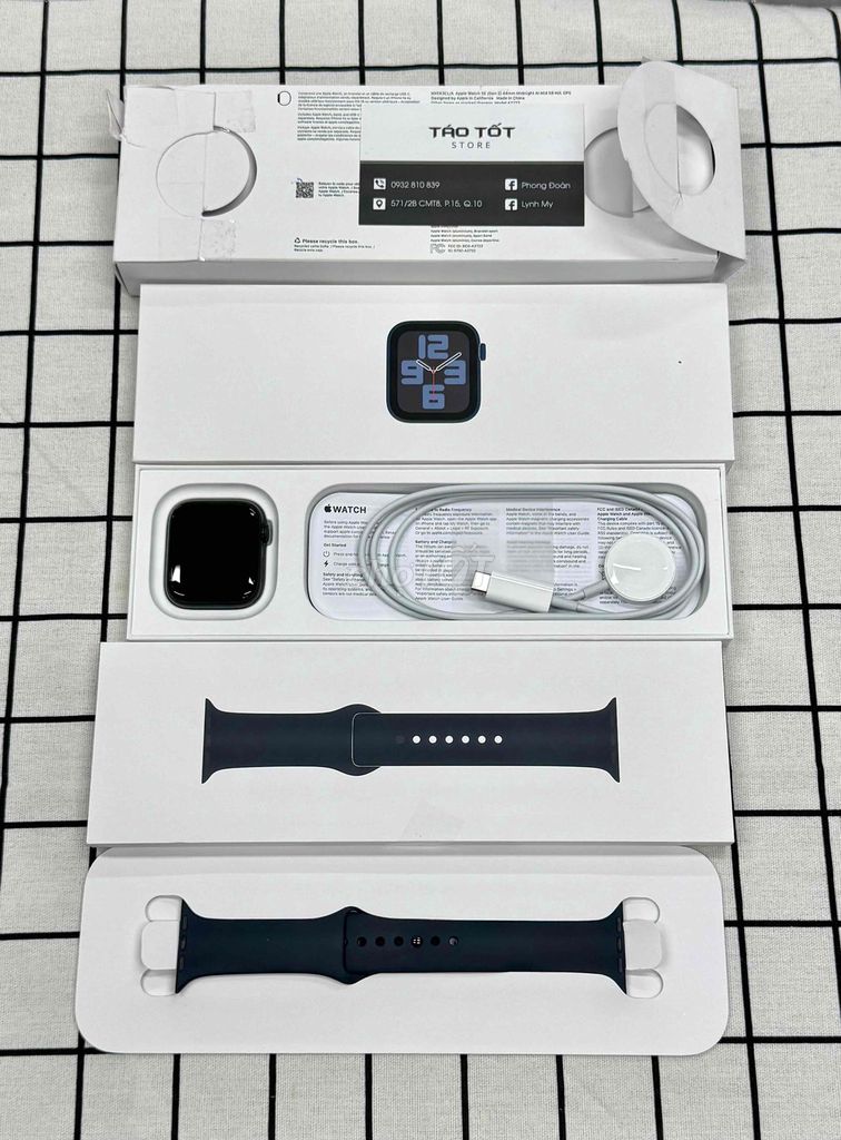 Apple Watch SE 2 44mm Nhôm Đen GPS Mới 100%. Mua bán Thiết bị đeo thông minh tại Quận 10 Tp Hồ Chí Minh được đăng bởi Táo Tốt Apple  hình 1