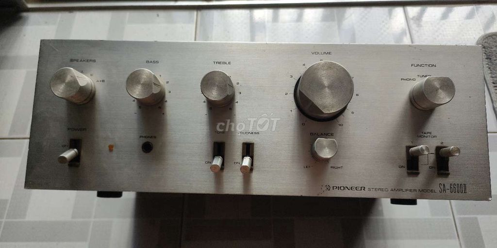 Amply Pioneer SA-6600II . Mua bán Tivi, Âm thanh tại Thành phố Long Xuyên An Giang được đăng bởi LONG GIANG 217 hình 1