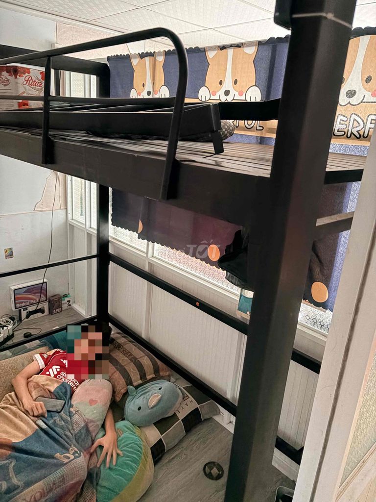 Giường tầng Sắt Đen 1m6x2m. Mua bán Giường, chăn ga gối nệm tại Huyện Củ Chi Tp Hồ Chí Minh được đăng bởi Hồ Mai Huy Vũ hình 1