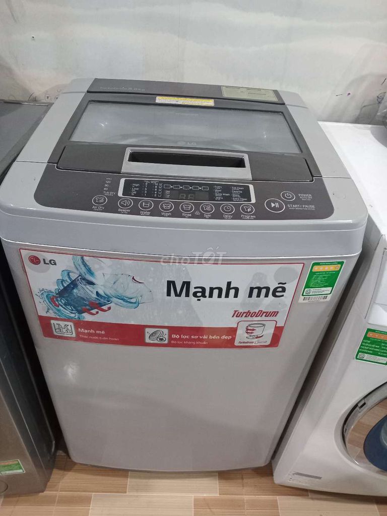 Máy giặt LG 8kg Xám Turbodrum. Mua bán Máy giặt tại Quận 8 Tp Hồ Chí Minh được đăng bởi vinh nguyen hình 1