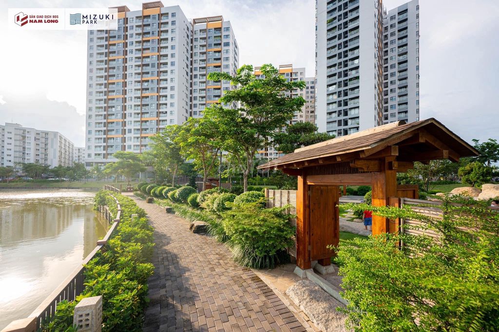 Bán căn hộ Mizuki Park 72m2, đã có sổ hồng, giá chỉ từ 2.750 tỷ.