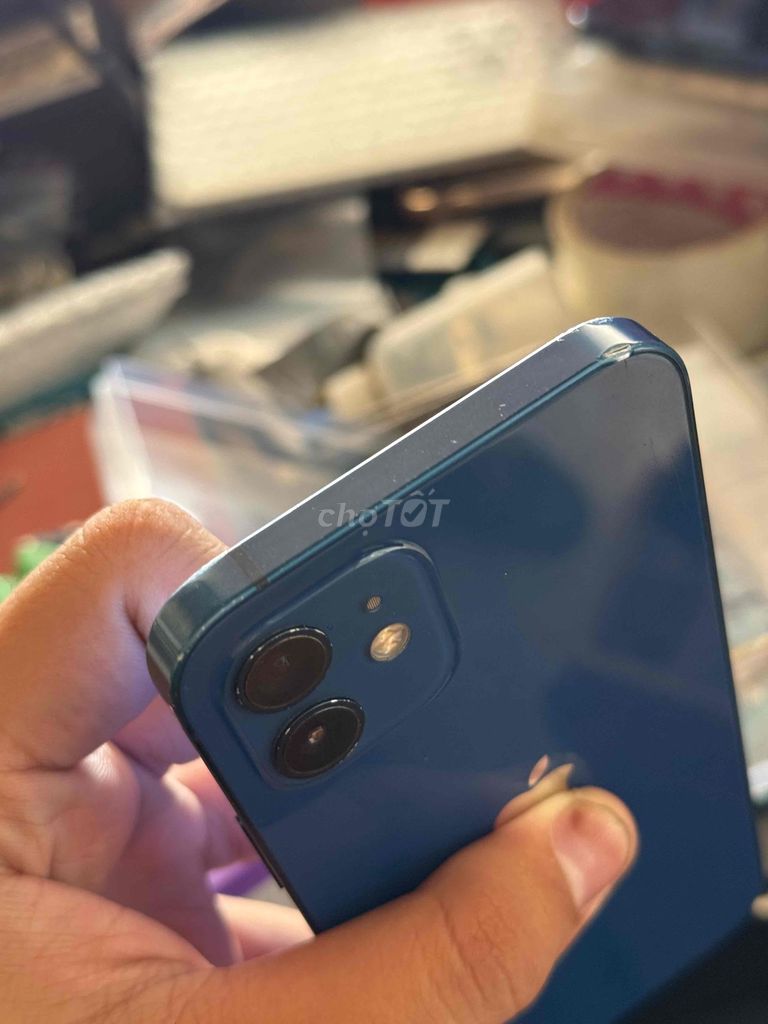 Apple iPhone 12 64GB Xanh. Mua bán Điện thoại tại Thị xã Tân Uyên Bình Dương được đăng bởi Mạnh Quỳnh Mobile hình 1
