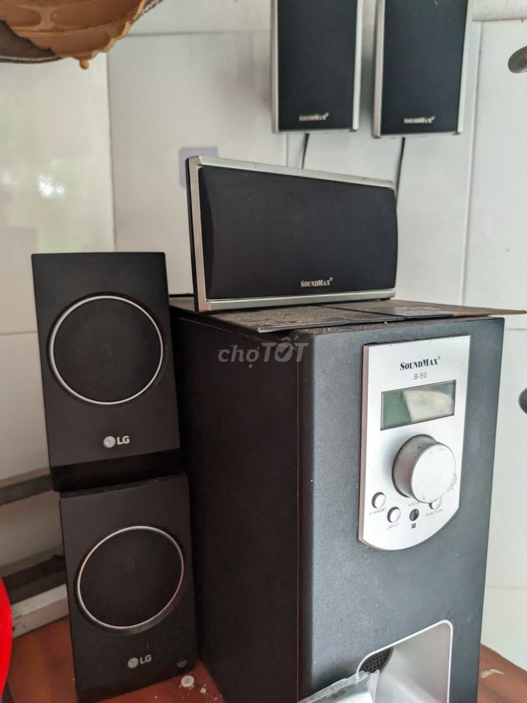 Loa vi tính Soundmax B50 5.1 có remote . Mua bán Tivi, Âm thanh tại Thành phố Thủ Dầu Một Bình Dương được đăng bởi sinh hình 1