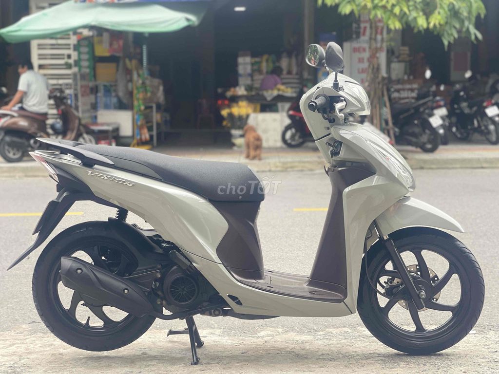 Vision xám xi măng máy zin êm áo đẹp. Mua bán Xe máy tại Quận Thanh Khê Đà Nẵng được đăng bởi Song Vo hình 3
