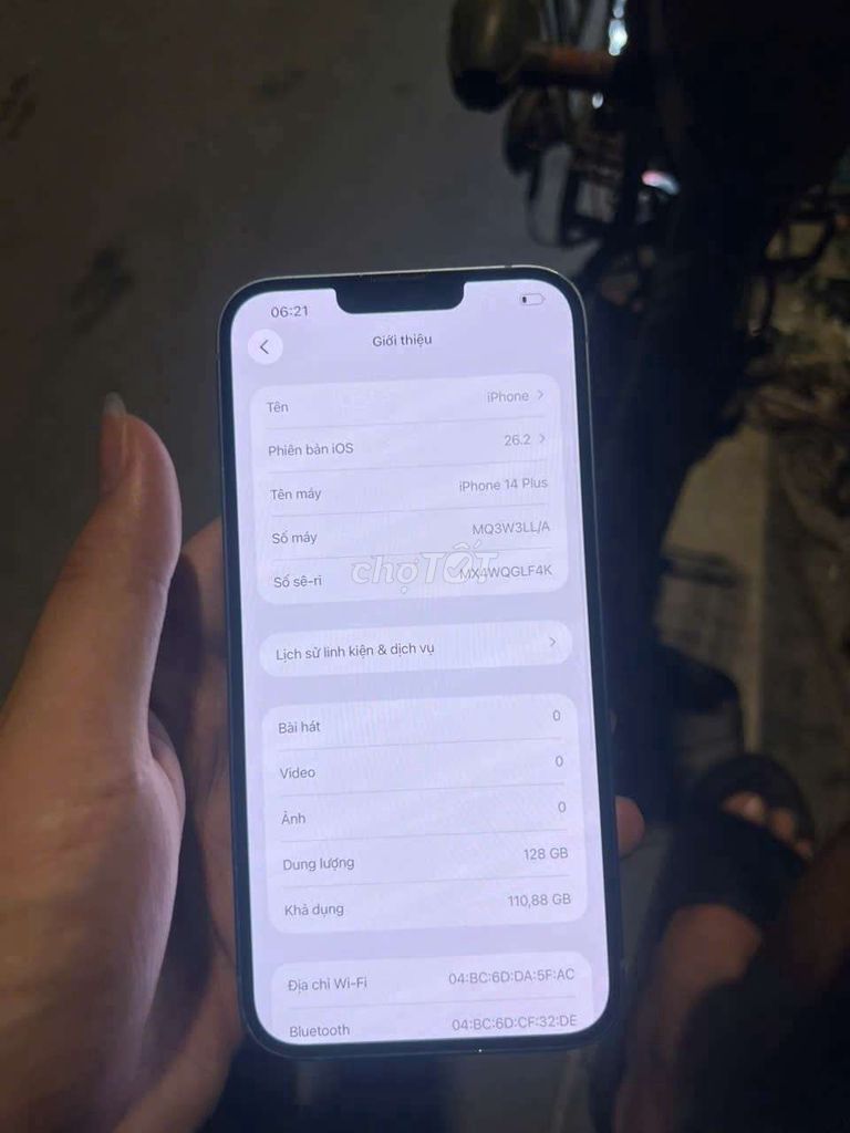 iPhone 14 Plus zin full pin 77. Mua bán Điện thoại tại Huyện Vĩnh Tường Vĩnh Phúc được đăng bởi Tuấn hình 1