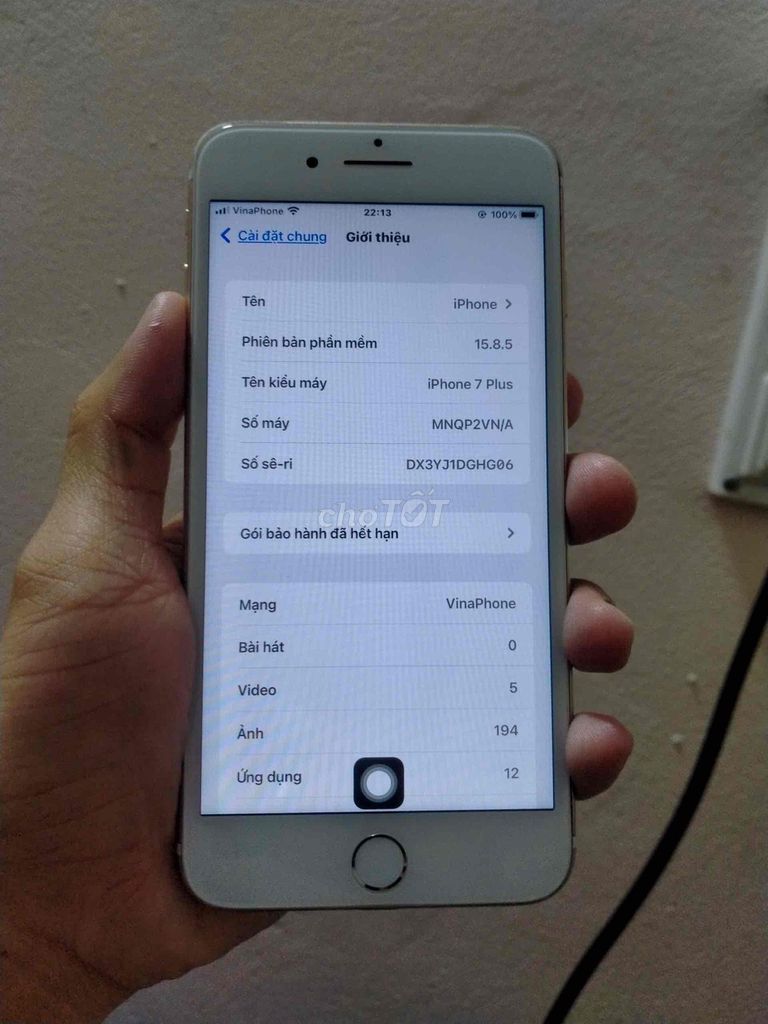 iPhone 7 plus 32gb mất vân ngoài ra full cn. Mua bán Điện thoại tại Thành phố Cà Mau Cà Mau được đăng bởi Duy hình 3