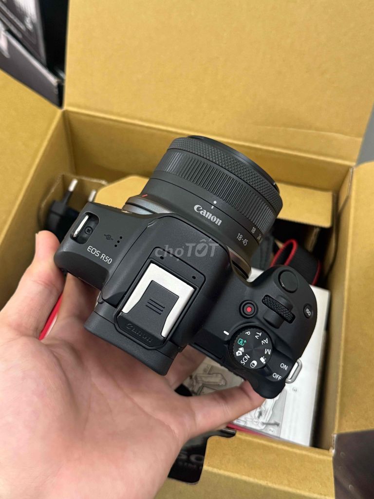 Bán Canon R50 kèm 15-45mm Fullbox. Mua bán Máy ảnh, Máy quay tại Quận Thanh Khê Đà Nẵng được đăng bởi Sáng Phan Văn hình 1