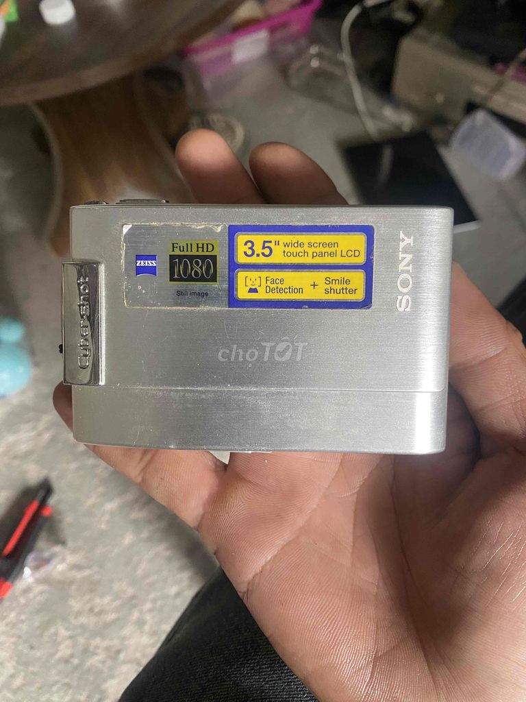 Máy ảnh Sony T200 Bạc. Mua bán Máy ảnh, Máy quay tại Quận 7 Tp Hồ Chí Minh được đăng bởi minh hiển 8386 hình 1
