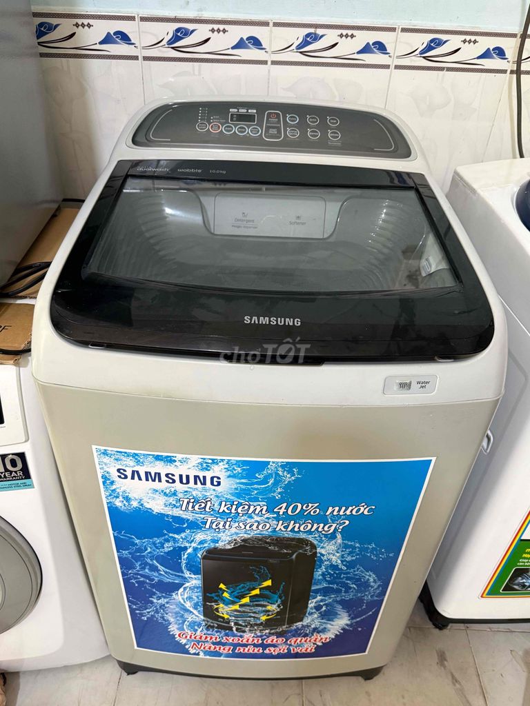 Máy giặt Samsung 10kg bao lắp đặt bh3tháng. Mua bán Máy giặt tại Thành phố Thủ Đức Tp Hồ Chí Minh được đăng bởi Phước Long Thịnh  hình 1