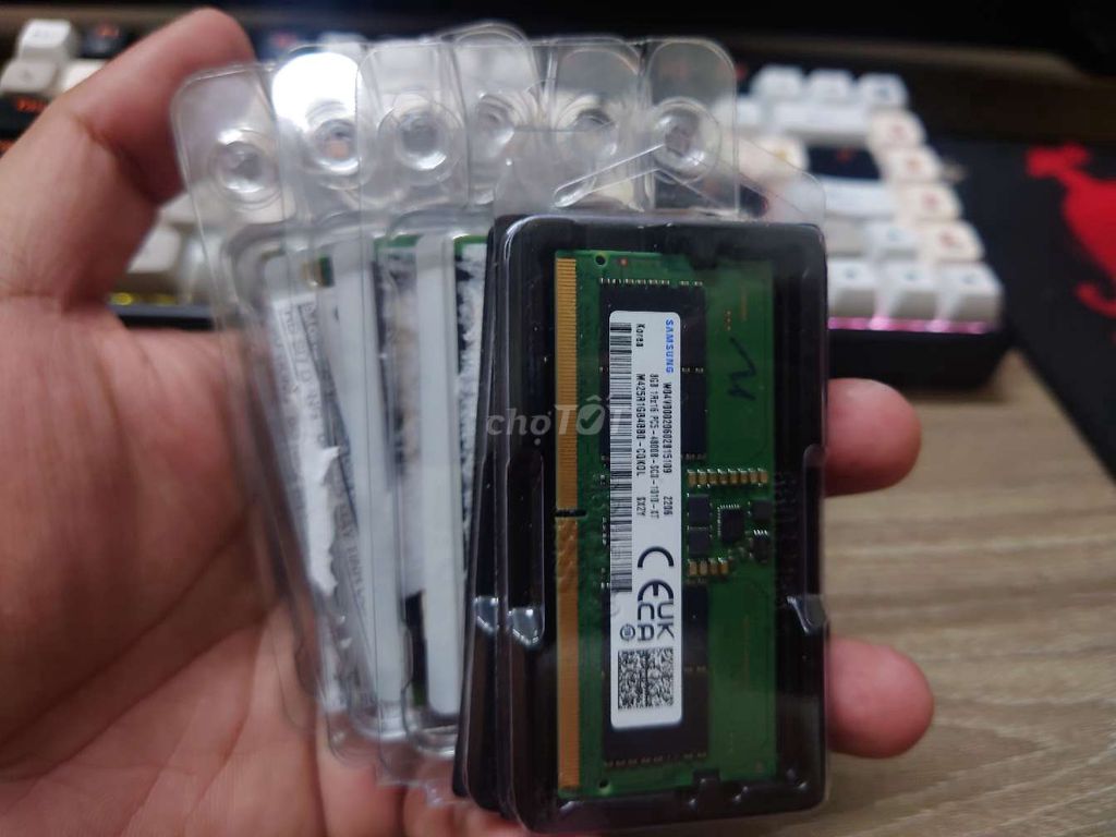 Kit ram ddr5 16GB 4800/5600 99.9%