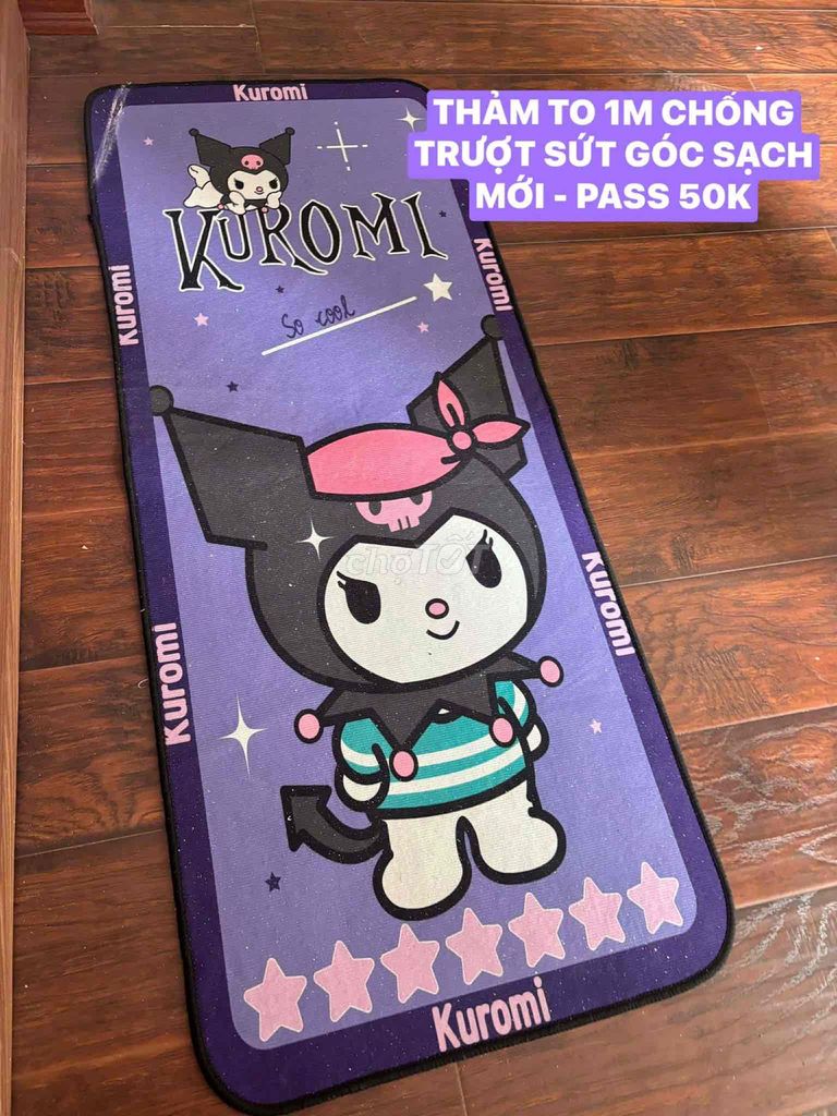 THẢM TRẢI SÀN KUROMI 1M NEW 90%. Mua bán Nội thất, đồ gia dụng khác tại Quận Đống Đa Hà Nội được đăng bởi Huyền Trang hình 1
