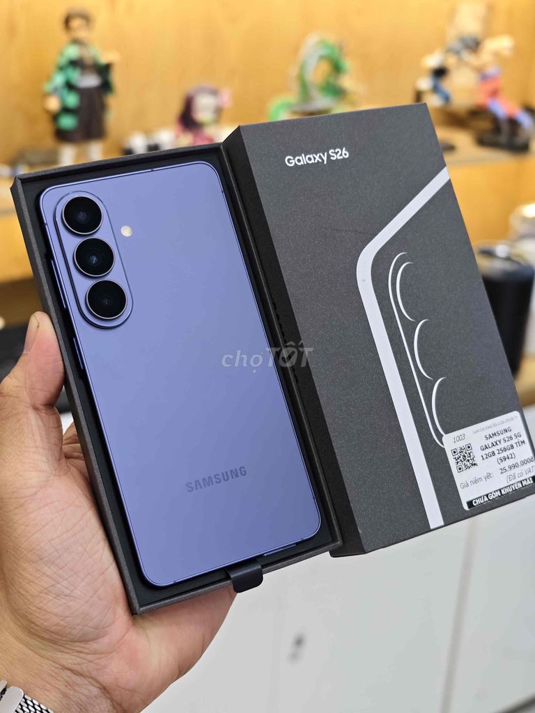 Samsung Galaxy S26 256GB Tím 98.5%. Mua bán Điện thoại tại Quận 10 Tp Hồ Chí Minh được đăng bởi Khánh Trần hình 1