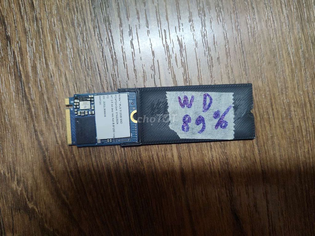 Ổ cứng SSD WD 512GB NVMe PCIe Gen3x4. Mua bán Linh kiện (RAM, Card...) tại Quận Hai Bà Trưng Hà Nội được đăng bởi K MC hình 1