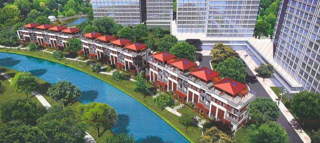 Продается вилла в парке Мидзуки, 126 м2, вид на канал и естественную реку
