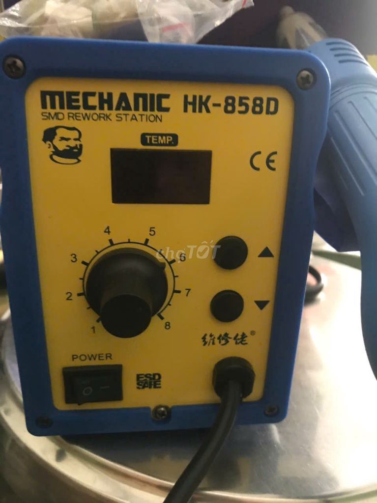 Máy khò nhiệt Mechanic HK-858D 99% mới. Mua bán Đồ chuyên dụng, Giống nuôi trồng tại Thành phố Bến Tre Bến Tre được đăng bởi Việt Nguyễn hình 1