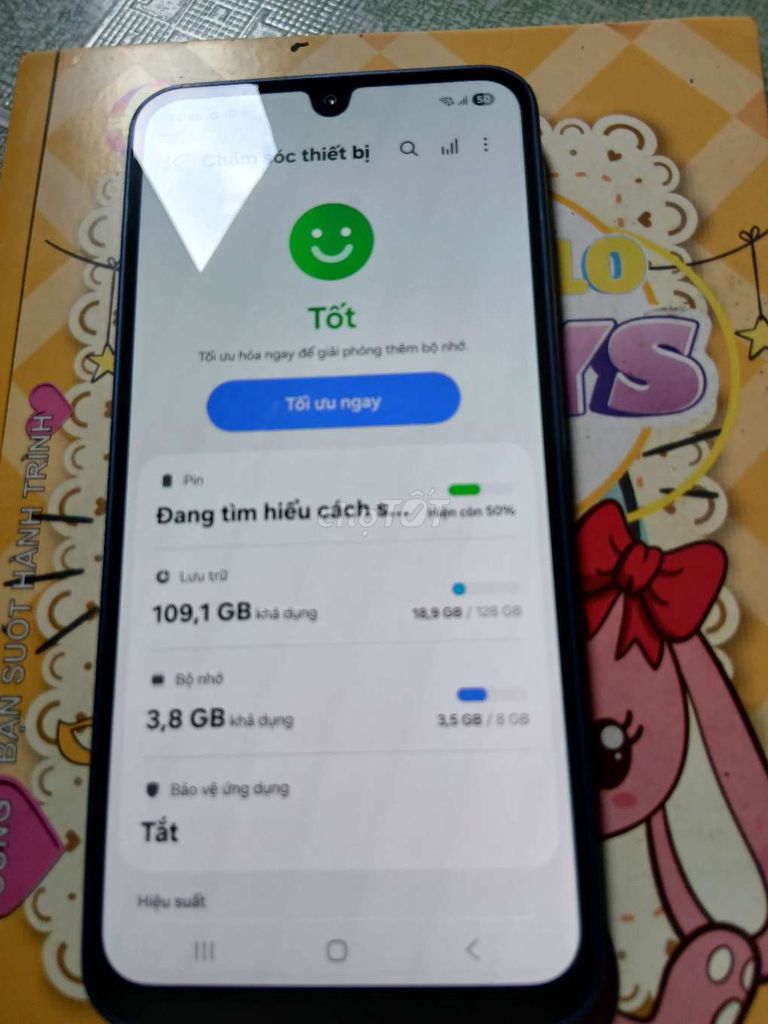 Samsung A17 5G 8GB/128GB Xanh. Mua bán Điện thoại tại Huyện Bình Chánh Tp Hồ Chí Minh được đăng bởi Nguyen Lan hình 1