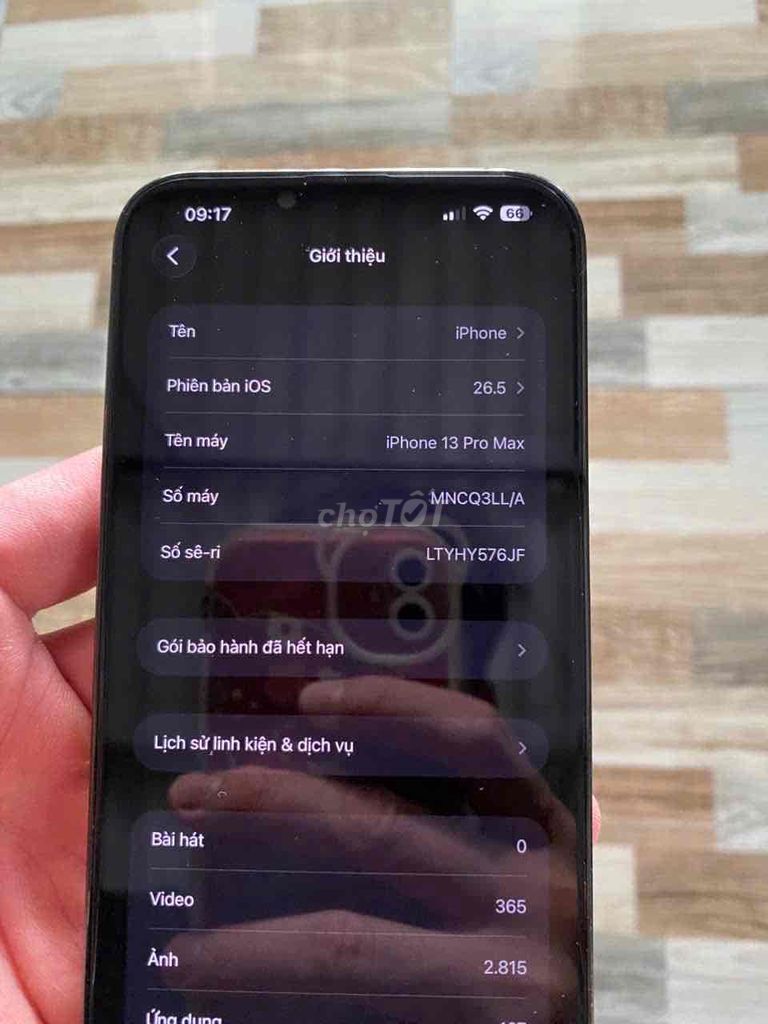 Apple iPhone 13 Pro Max lock 256GB. Mua bán Điện thoại tại Huyện Châu Thành Bến Tre được đăng bởi Hưng Hồng hình 1