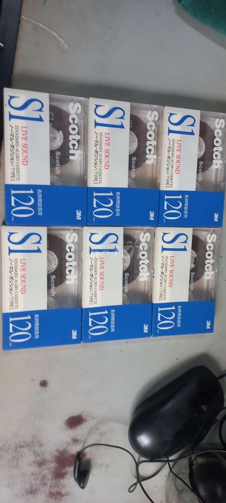 Băng cassette Scotch S1 120 phút. Mua bán Đồ sưu tầm, đồ cổ tại Quận 1 Tp Hồ Chí Minh được đăng bởi hoang hình 1
