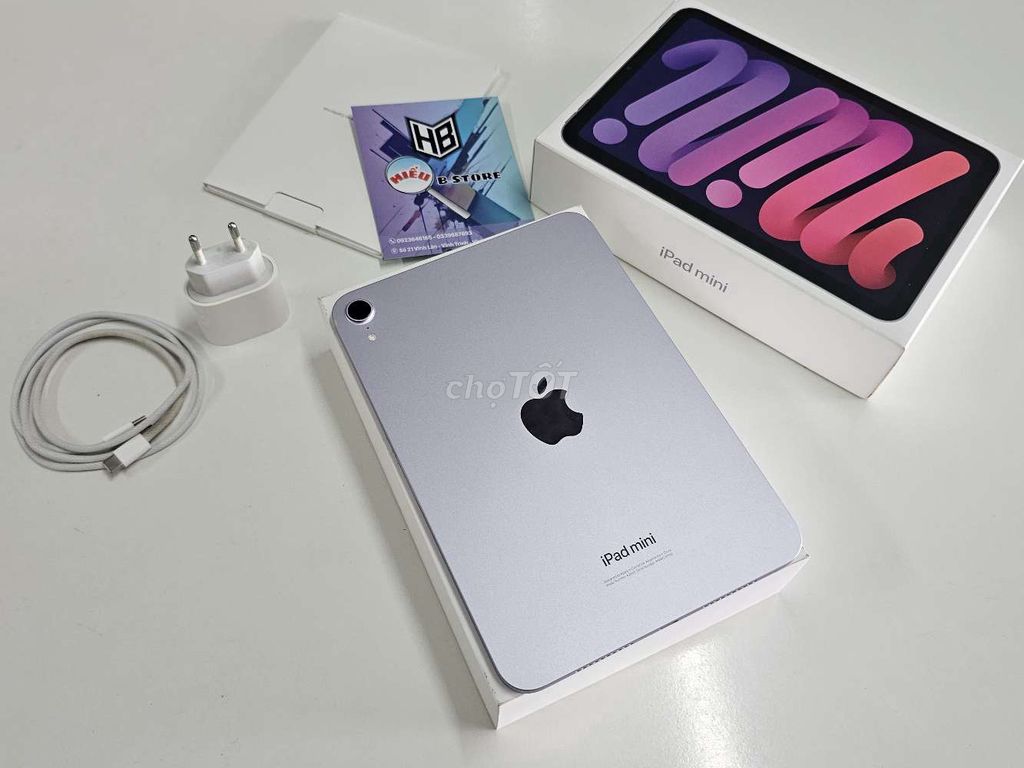 Apple iPad mini 7 Wifi 128GB Fullbox. Mua bán Máy tính bảng tại Thành phố Long Xuyên An Giang được đăng bởi HIẾU B STORE hình 1