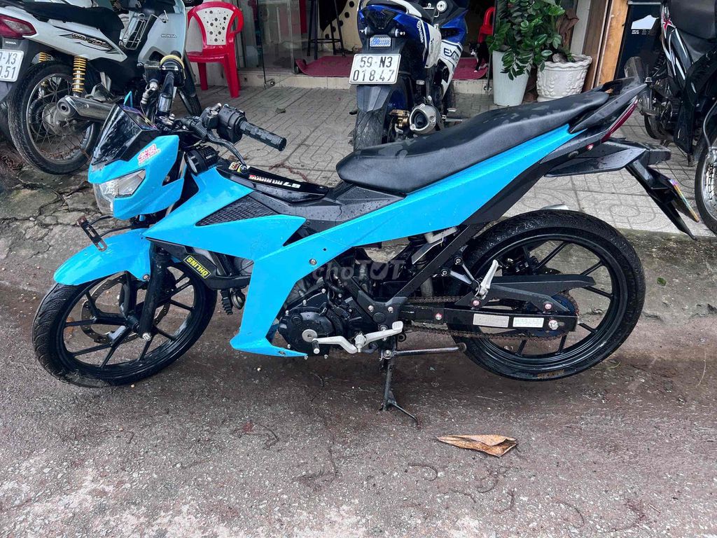 Satria 2020 Odo: 8500 Full ốc titan. Mua bán Xe máy tại Quận Bình Tân Tp Hồ Chí Minh được đăng bởi Xuân Hồng Bình Tân hình 8