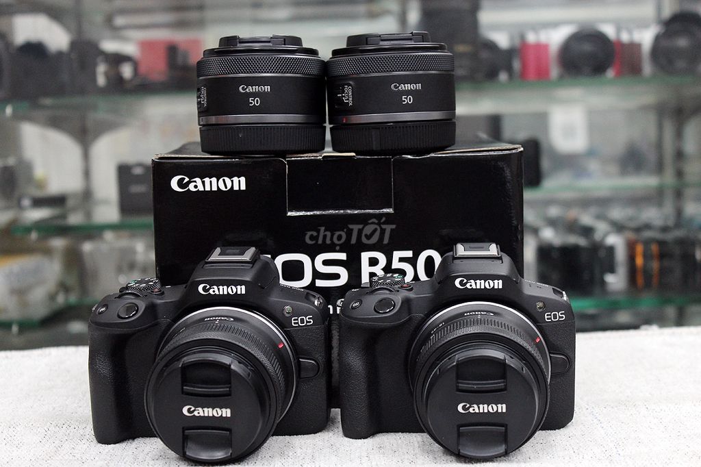 cần bán canon R50 đẹp fulbox