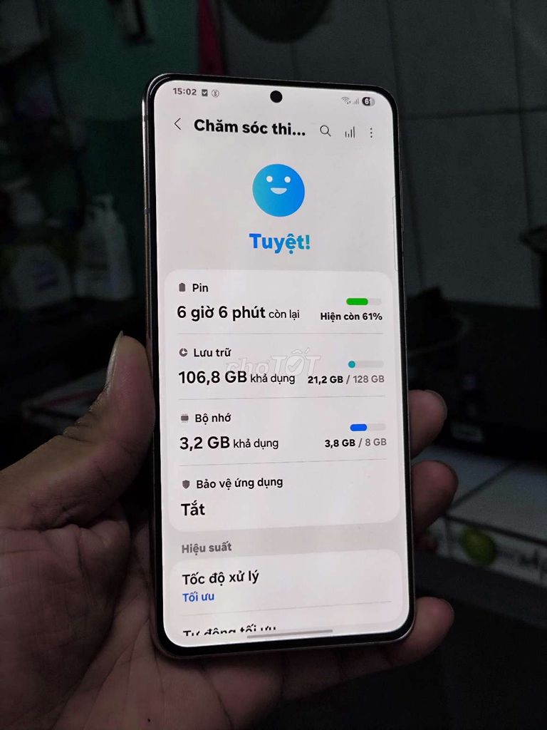 S21 Plus 5G bản VN, màn zin đẹp full vân, nhận gl. Mua bán Điện thoại tại Quận 8 Tp Hồ Chí Minh được đăng bởi Thanh  Thanh  hình 1