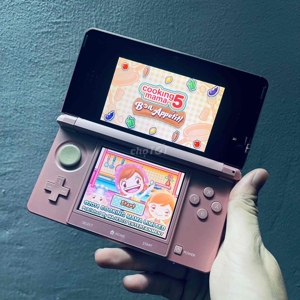 Nintendo OLD 3DS PINK (Hồng) Fullgame 32GB