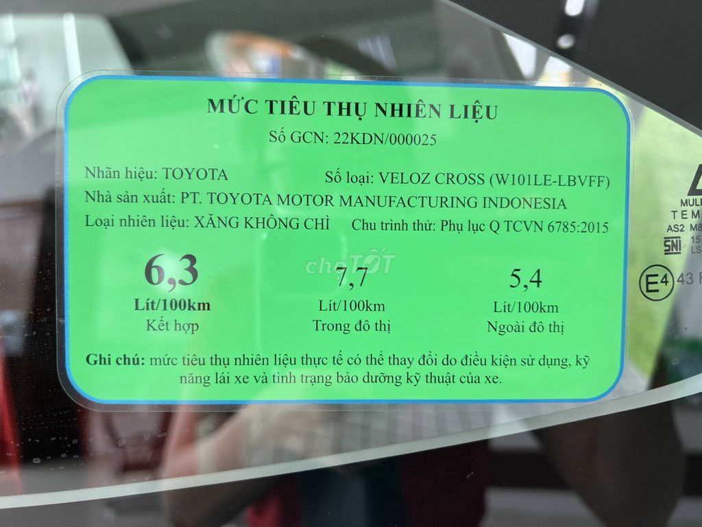 ✅Toyota Veloz Cross 2025✅Tặng 100% Thuế Trước Bạ. Mua bán Ô tô tại Quận Bình Thạnh Tp Hồ Chí Minh được đăng bởi Toyota Hiroshima Tân Cảng Official hình 11