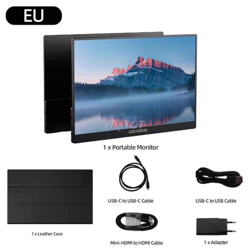 Goojodoq 16 inch 120% sRGB Màn Hình Di Động Cho La