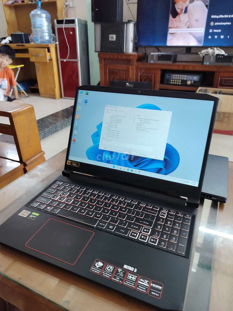 1 EM NITRO 5 CHƯA TỚI 10TR GAME HỌC TẬP QUÁ OK. Mua bán Laptop tại Quận Liên Chiểu Đà Nẵng được đăng bởi LAPTOP THẢO NGUYÊN hình 1