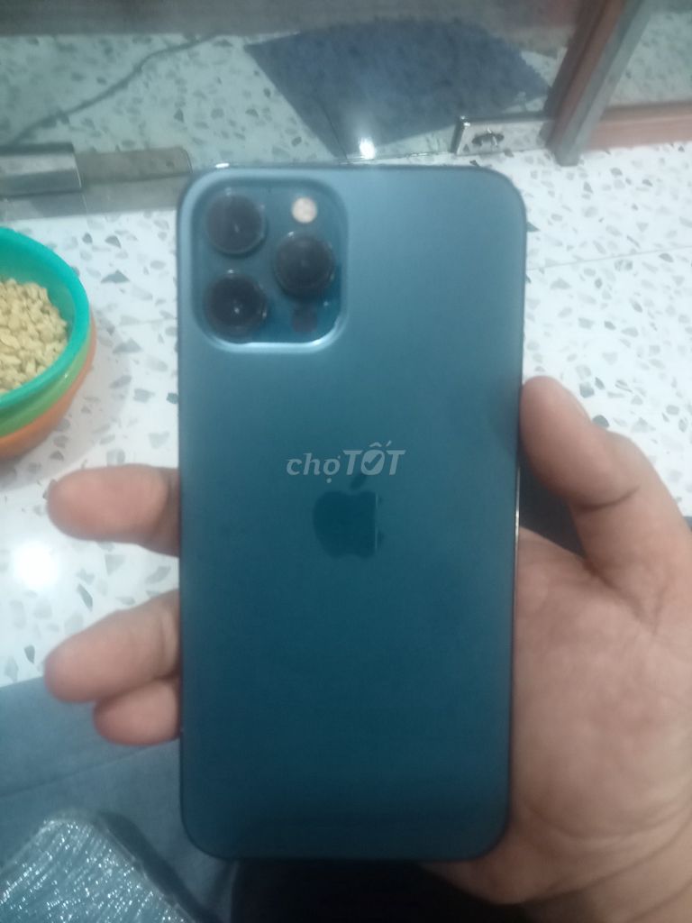 Apple iPhone 12 Pro Max Xanh Đã sử dụng. Mua bán Điện thoại tại Huyện Bắc Tân Uyên Bình Dương được đăng bởi Thanh bạch  hình 1