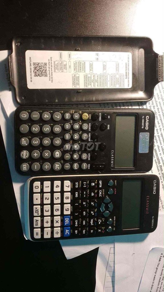 Máy tính khoa học Casio fx-880BTG Đen. Mua bán Đồ dùng văn phòng tại Huyện Quảng Xương Thanh Hóa được đăng bởi Thùy Trang hình 1