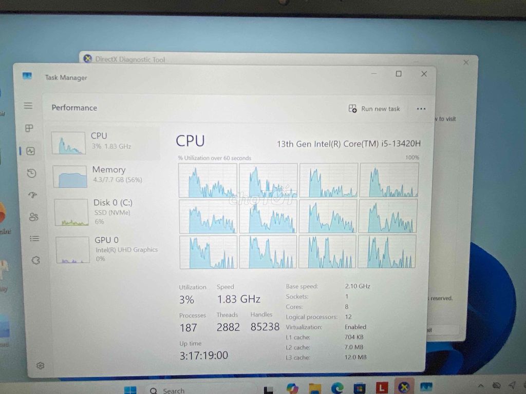Lenovo i5-13420H 8GB/SSD Xám. Mua bán Laptop tại Thành phố Thủ Đức Tp Hồ Chí Minh được đăng bởi Hoàng Ka hình 1
