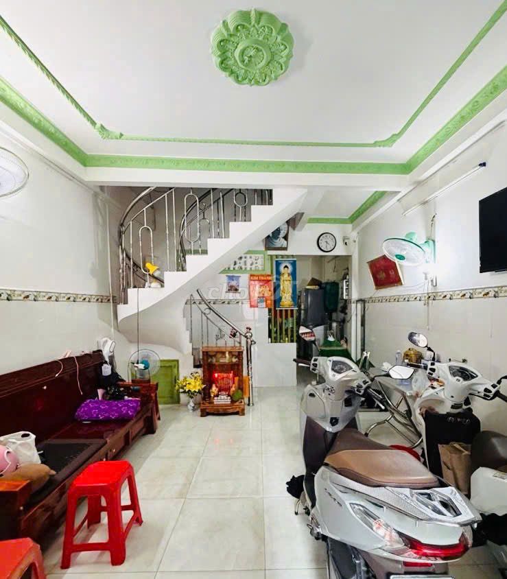 Nhà 36m2, 2PN 2WC, Hẻm xe hơi, 4x9, Tân Hoà Đông, 4.17 Tỷ, Bình Tân.