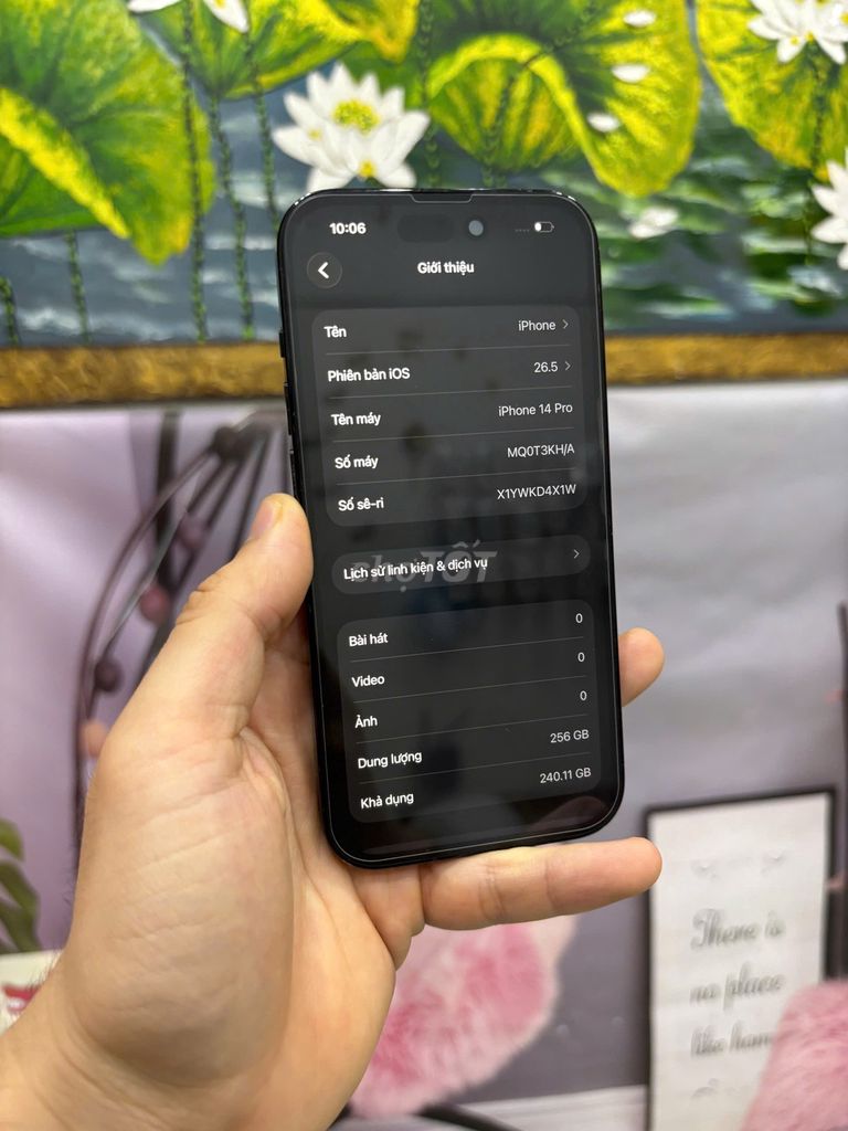 Apple iPhone 14 Pro 256GB Đen Oled Khay sim. Mua bán Điện thoại tại Quận Bắc Từ Liêm Hà Nội được đăng bởi Cửa hàng Bính Táo hình 1