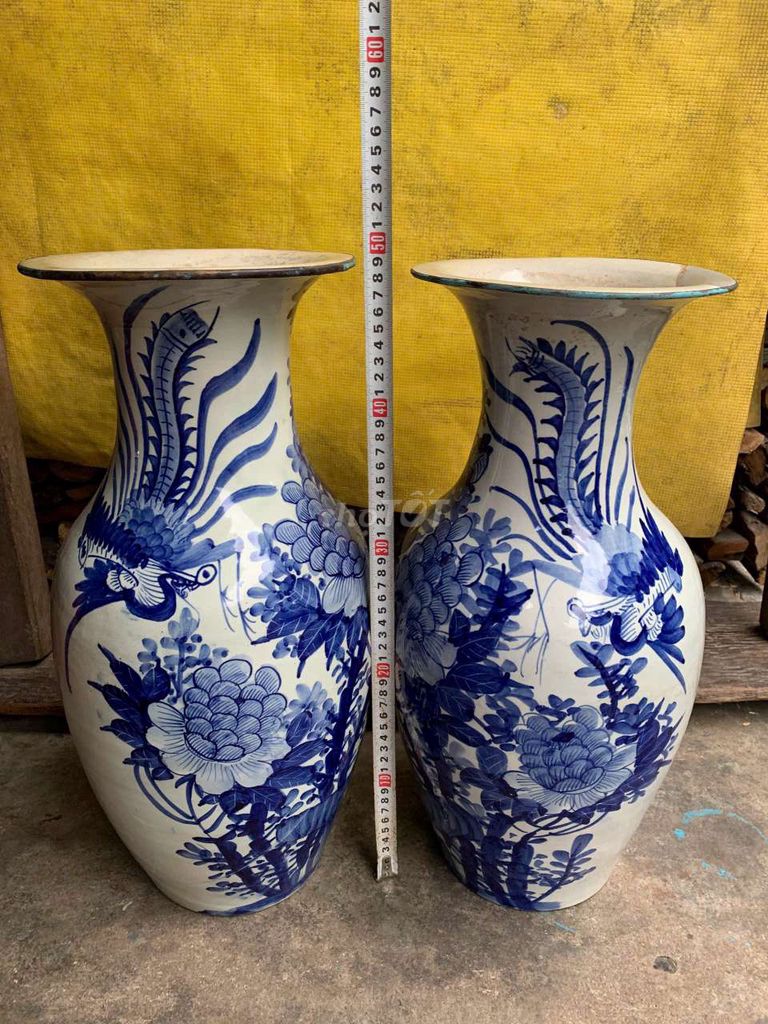 Phù dung chim trỹ 1 cặp đăng đối siêu to. Mua bán Đồ sưu tầm, đồ cổ tại Thành phố Sa Đéc Đồng Tháp được đăng bởi Phương  hình 1
