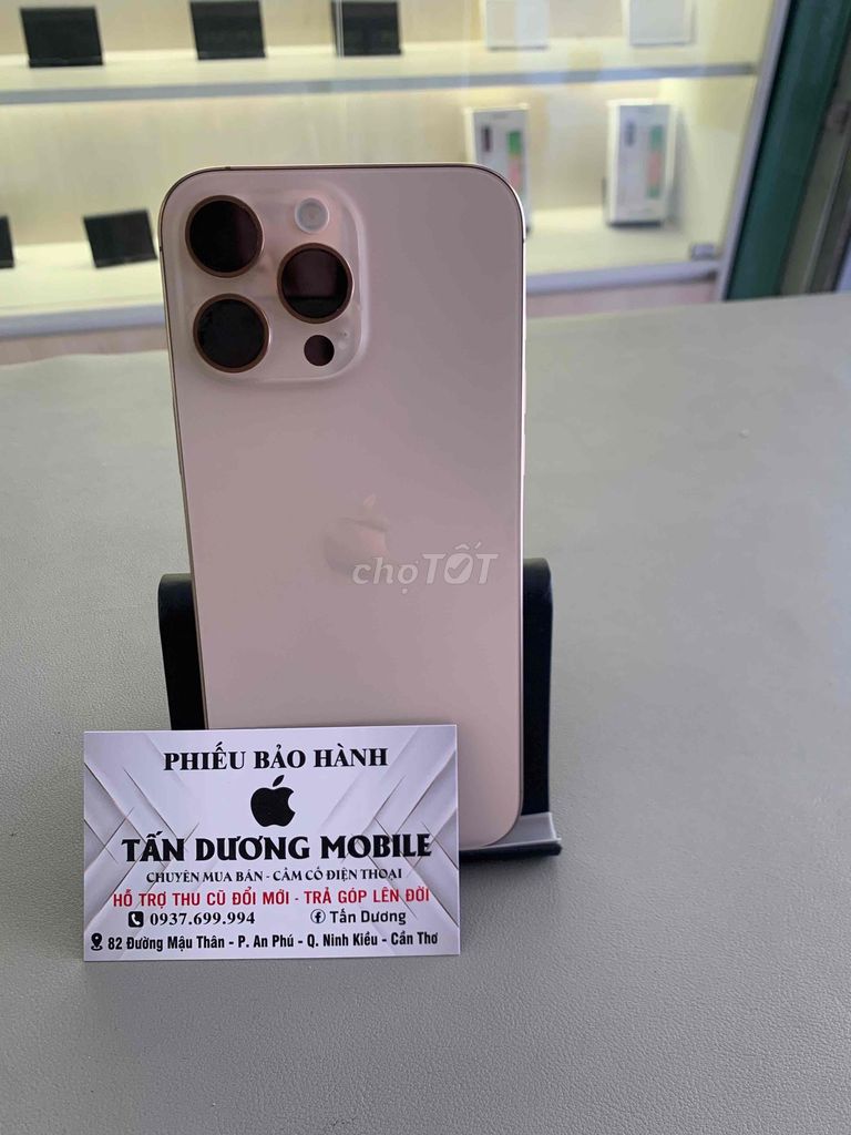 iPhone 16 Promax 256GB Mỹ đẹp pin100%. Mua bán Điện thoại tại Quận Ninh Kiều Cần Thơ được đăng bởi shop một chín tám tám hình 1