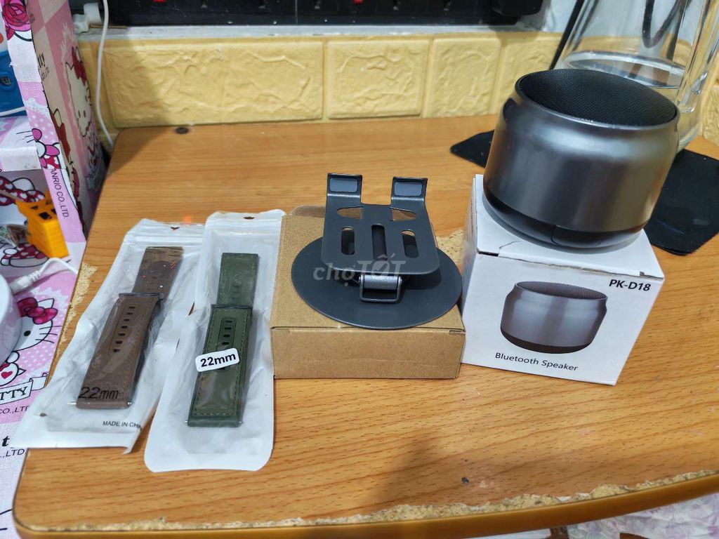 Loa Bluetooth PK-D18 Xám. Mua bán Tivi, Âm thanh tại Quận Hải Châu Đà Nẵng được đăng bởi dople hình 1