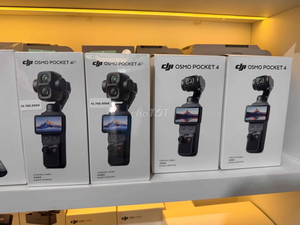 Máy ảnh DJI Osmo Pocket 4P Đen. Mua bán Máy ảnh, Máy quay tại Thành phố Nha Trang Khánh Hòa được đăng bởi Nguyên Nguyễn (Review Camera) hình 1