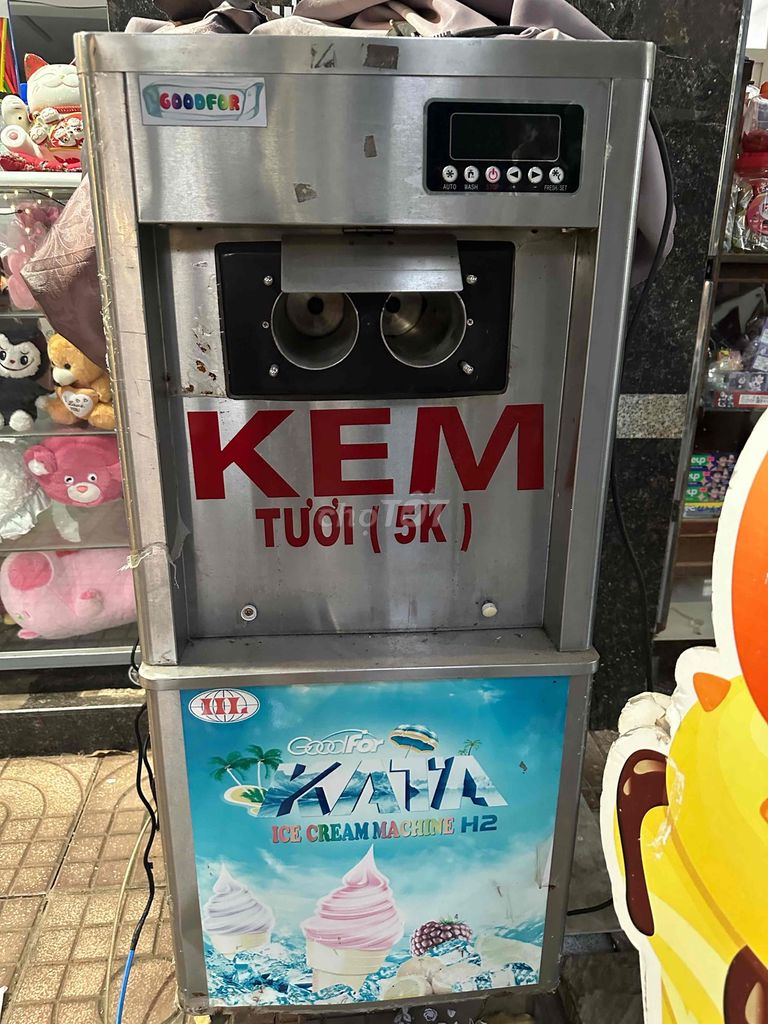 Máy làm kem Goodfor Kaya H2 Bạc. Mua bán Tủ lạnh tại Thành phố Buôn Ma Thuột Đắk Lắk được đăng bởi luong quang dung hình 1