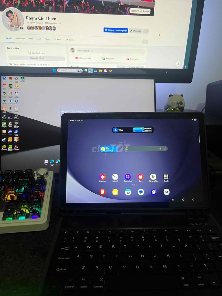 Samsung Galaxy Tab A9 Plus 4GB/64GB. Mua bán Máy tính bảng tại Huyện Bình Chánh Tp Hồ Chí Minh được đăng bởi Phạm Chí Thiện hình 1