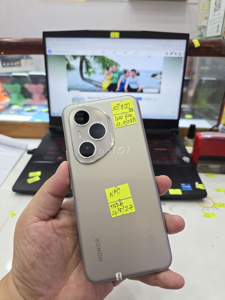 Honor 400 Pro 5G - 12/512GB. Mua bán Điện thoại tại Thành phố Long Xuyên An Giang được đăng bởi Facebook Cầm Đồ Thúy Vân hình 1