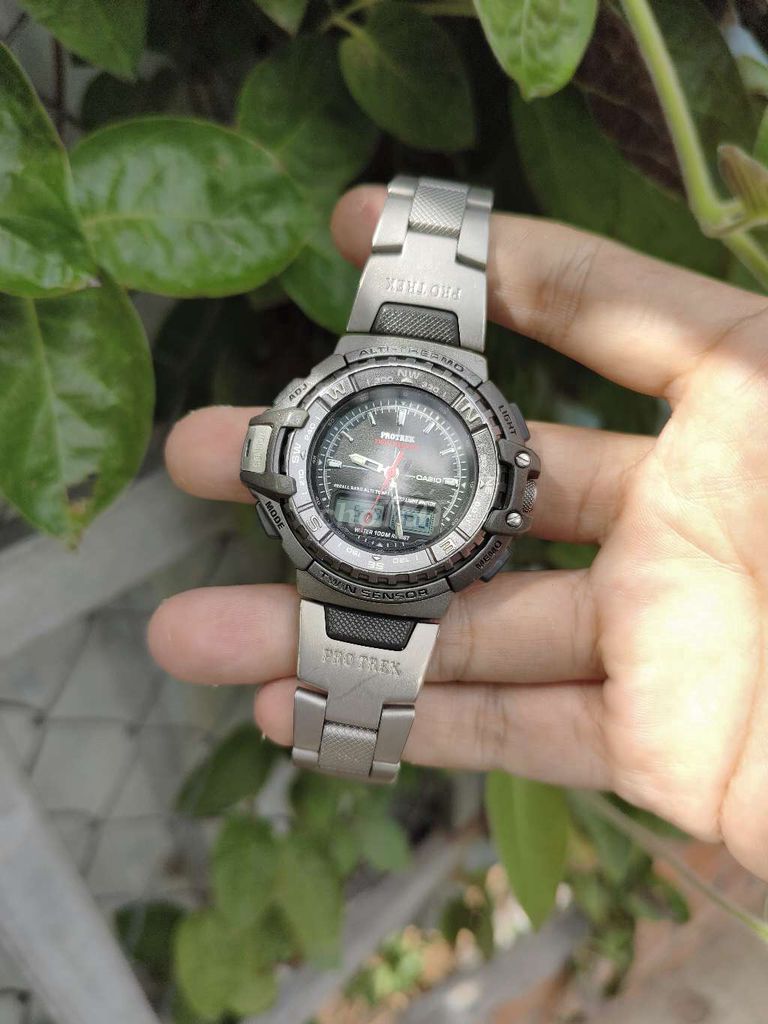 Đồng hồ Protrek PRT-700 Titan Nam Xám. Mua bán Đồng hồ tại Huyện Gò Công Tây Tiền Giang được đăng bởi Tuấn Trung hình 1