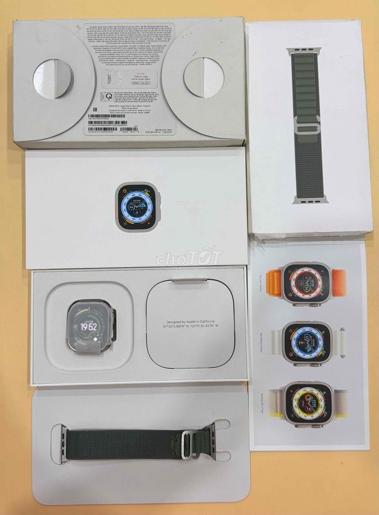Apple Watch Ultra 1 49MM Esim Fullbox Mã Việt Nam. Mua bán Thiết bị đeo thông minh tại Quận Bình Thạnh Tp Hồ Chí Minh được đăng bởi Đức Phong hình 1